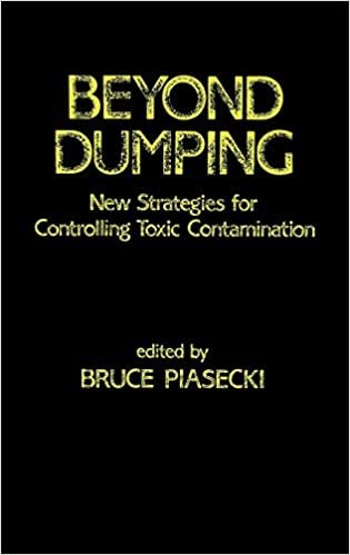 Beyond Dumping: New Strategies for Controlling Toxic Contamination (Quorum Series)