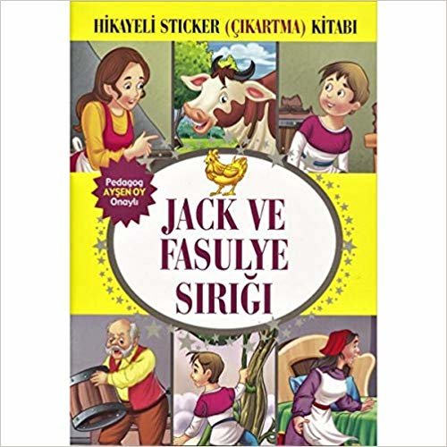 Jack ve Fasulye Sırığı Hikayeli Sticker (Çıkartma) Kitabı