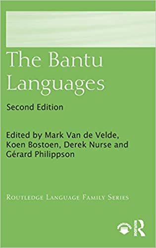 The Bantu Languages (Routledge Language Family Series) indir