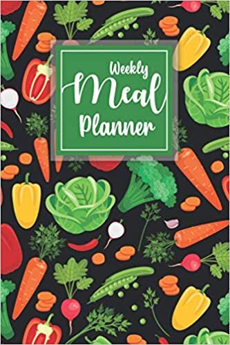 Weekly Meal Planner: Weekly Menu Planner & Grocery List Meal Planning Notebook for Large Family Meal Preparation Planner for Mom Weekly Shopping & Cooking journal Everyday Food Record Book (Volume 5)