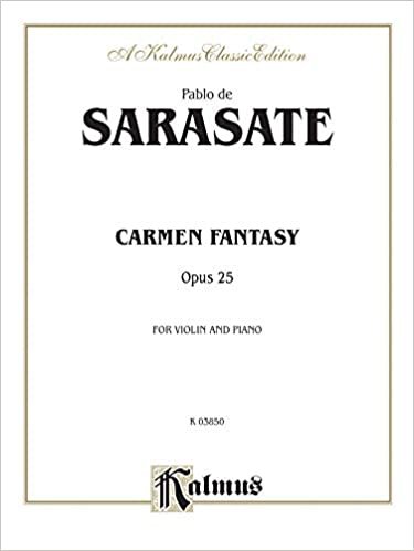 Carmen Fantasy, Op. 25 (Kalmus Edition) indir