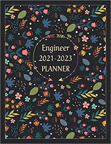 Engineer 2021-2023 Planner: Elegant Student 36 Month Calendar & Organizer, 3 Year Month's Focus, Top Goals and To-Do List Planner | 75 Additional pages with Practical Months & Days Timeline, 8.5"x11"