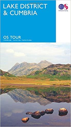 Tour  Lake District & Cumbria (OS Tour Map) indir