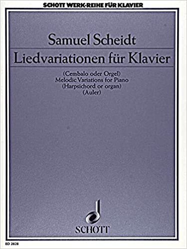 Liedvariationen: Klavier (Cembalo, Orgel). indir