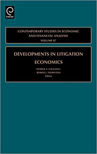 Developments in Litigation Economics (Contemporary Studies in Economic and Financial Analysis) (Contemporary Studies in Economic & Financial Analysis, Band 87)