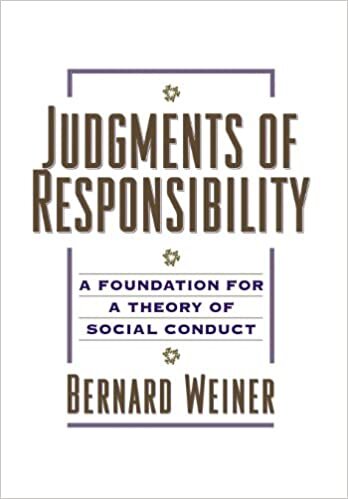 Judgments of Responsibility: A Foundation for a Theory of Social Conduct indir