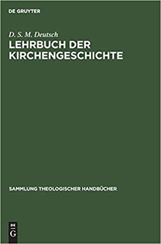 Lehrbuch der Kirchengeschichte (Sammlung theologischer Handbücher, Band 5)