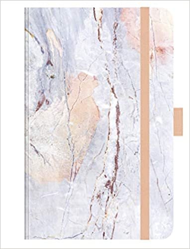 Premium Timer Small "White Marble" 2021: Buchkalender - Terminplaner mit hochwertiger Folienveredelung und Prägung. 9 x 14 cm indir