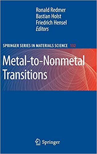 Metal-To-Nonmetal Transitions (Springer Series in Materials Science)