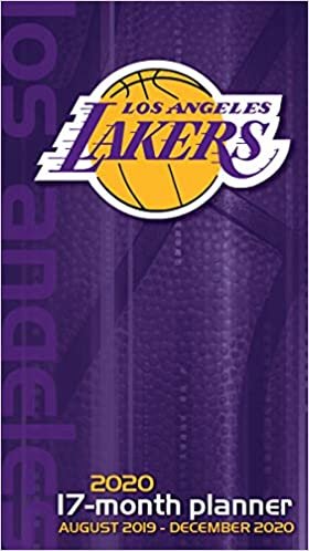 Los Angeles Lakers 2020 Monthly Calendar