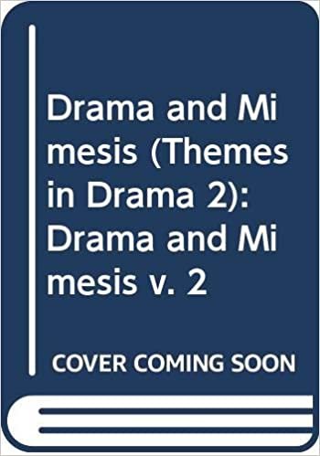 Drama and Mimesis (Themes in Drama, Band 2): 002 indir