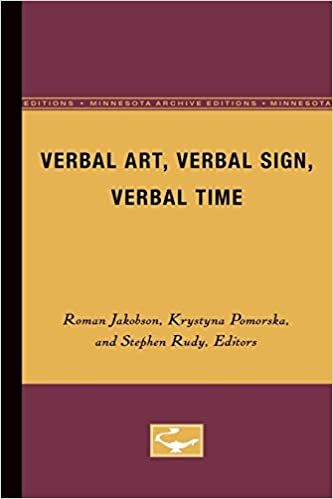 Verbal Art, Verbal Sign, Verbal Time indir