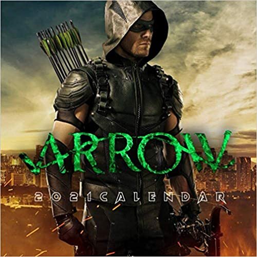 Arrow: Calendar 2021 in mini size 7''x7'' with high quality images of your favorite TV Shows!