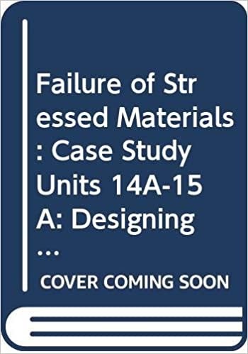 Failure of Stressed Materials: Case Study Units 14A-15A: Designing with Plastics (Course T353)