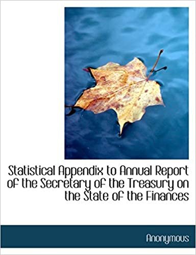 Anonymous: Statistical Appendix to Annual Report of the Secr