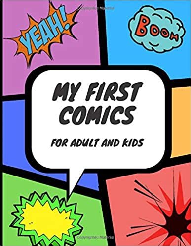 My First Comics: 110 Blank Comic Book Templates for Adults and Kids indir