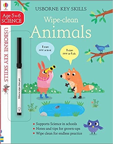 Usborne - Wipe-Clean Animals 5-6 indir