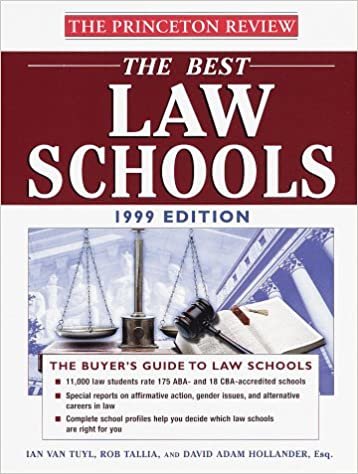 The Best Law Schools: 1999 (Best Law Schools (Princeton Review))
