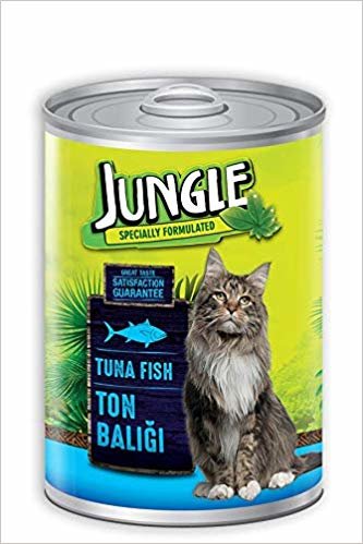 Jungle Kedi 415 gr Ton Balıklı Konserve.