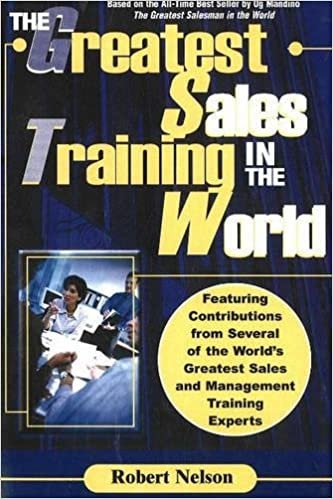The Greatest Sales Training in the World