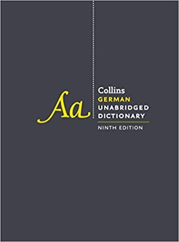 Collins German Unabridged Dictionary, 9th Edition indir