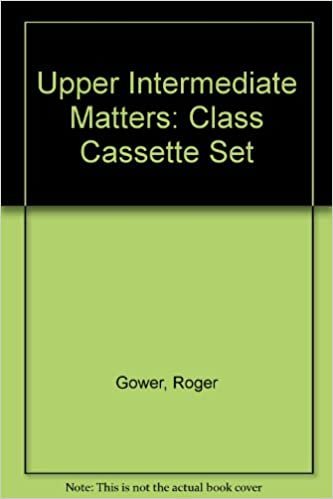 Upper Intermediate Matters Class Cassette Set