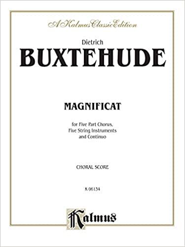 Magnificat Anima Mea: Saatb (Latin Language Edition), Full Score (Kalmus Edition)