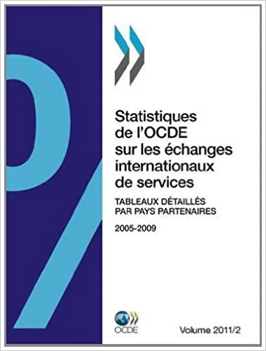Statistiques de L'Ocde Sur Les Echanges Internationaux de Services, Volume 2011 Numero 2: Tableaux Detailles Par Pays Partenaires