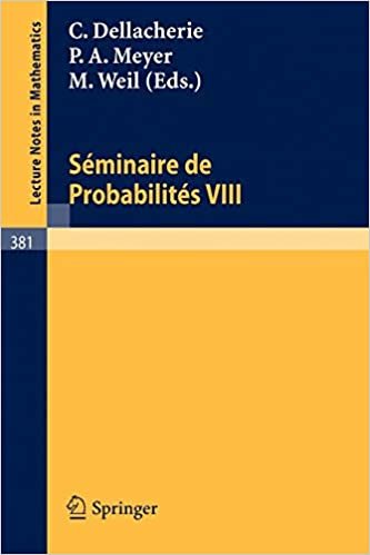 Séminaire de Probabilités VIII: Université de Strasbourg (Lecture Notes in Mathematics)
