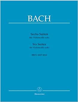 Bach: Six Suites for Violoncello solo BWV 1007-1012 (Cello) Sheet Music