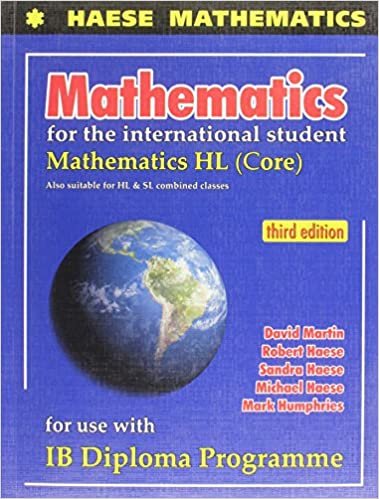 MATHS FOR INTERNATIONAL STUDENTS HL CORE