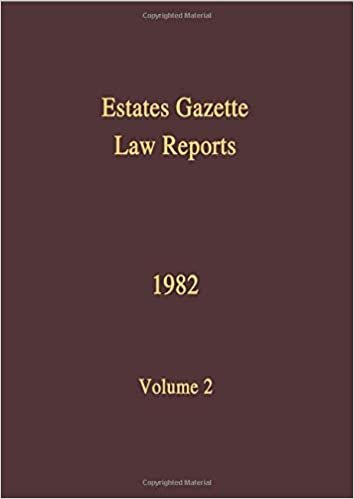 EGLR 1982 (Estates Gazette Law Reports) indir