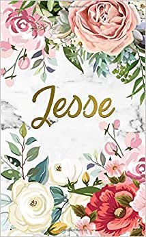 Jesse: 2020-2021 Nifty 2 Year Monthly Pocket Planner and Organizer with Phone Book, Password Log & Notes | Two-Year (24 Months) Agenda and Calendar | ... Floral Personal Name Gift for Girls & Women