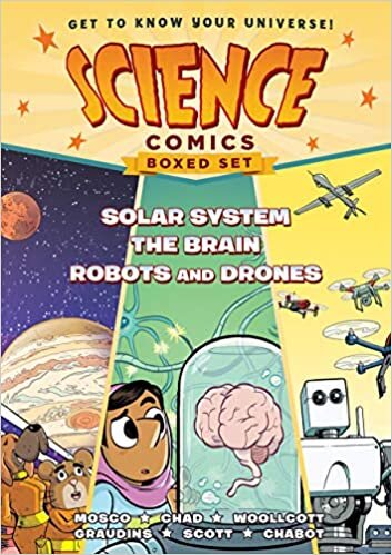 Science Comics Set: Solar System / the Brain / Robots and Drones