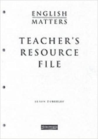 English Matters 14-16 Teacher's File: Teacher's Resource File