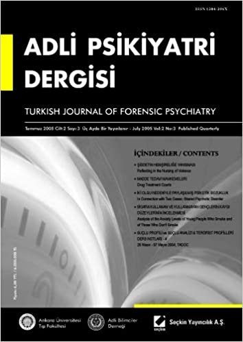 Adli Psikiyatri Dergisi – Cilt:2 Sayı:3 Temmuz 2005