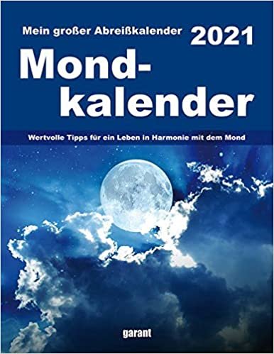 Abreißkalender Mond 2021 indir