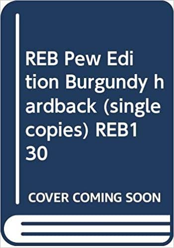 REB Pew Edition Burgundy hardback (single copies) REB130