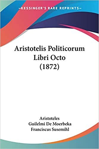 Aristotelis Politicorum Libri Octo (1872)