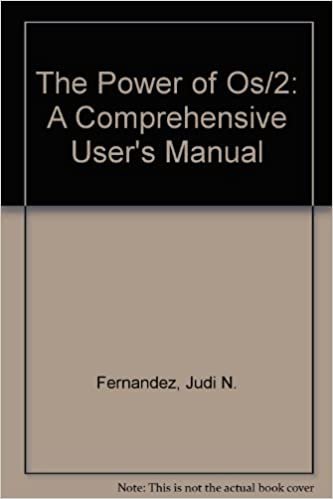 The Power of Os/2: A Comprehensive User's Manual