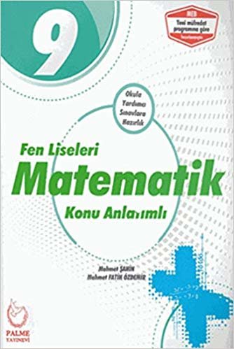 9. Sınıf Fen Liseleri Matematik Konu Anlatımlı 2019