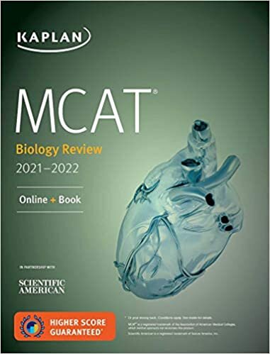 MCAT Biology Review 2021-2022: Online + Book (Kaplan Test Prep)