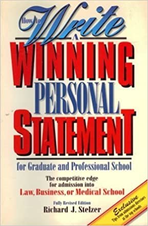 How to Write a Winning Pers Stmnt 2nd ed