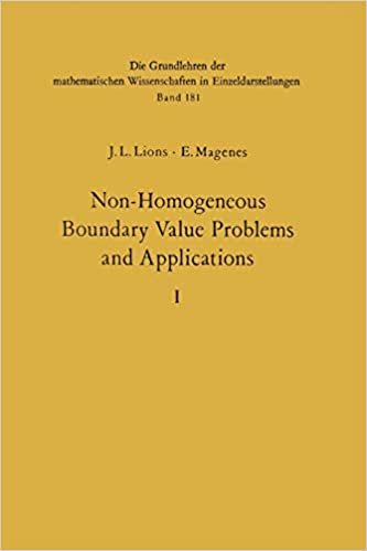 Non-Homogeneous Boundary Value Problems and Applications: Vol. 1 (Grundlehren der mathematischen Wissenschaften (181), Band 181) indir