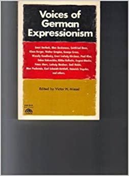Voices of German Expressionism (Spectrum Books) indir