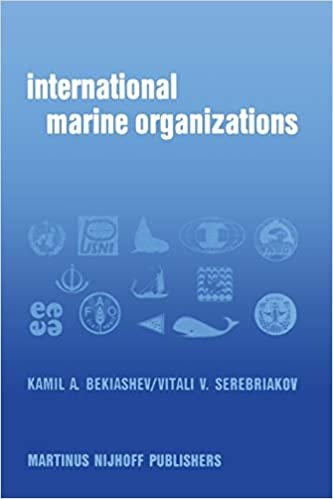 International Marine Organizations: Essays on Structure and Activities