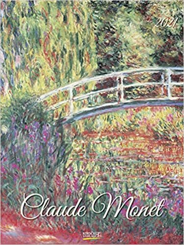 Claude Monet 2021: Großer Kunstkalender. Edler Wandkalender mit den besten Werken des Künstlers. Impressionismus. Kunst Gallery Format: 48 x 64 cm +Foliendeckblatt