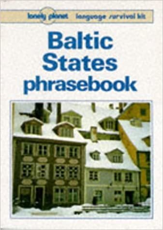 Baltic States Phrasebook (Lonely Planet Language Survival Kits) indir