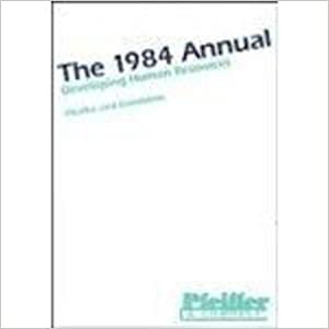 The Annual, 1984 (Pfeiffer Annual)