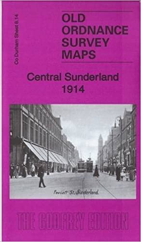 Central Sunderland 1914: County Durham Sheet 8.14b (Old Ordnance Survey Maps of County Durham) indir